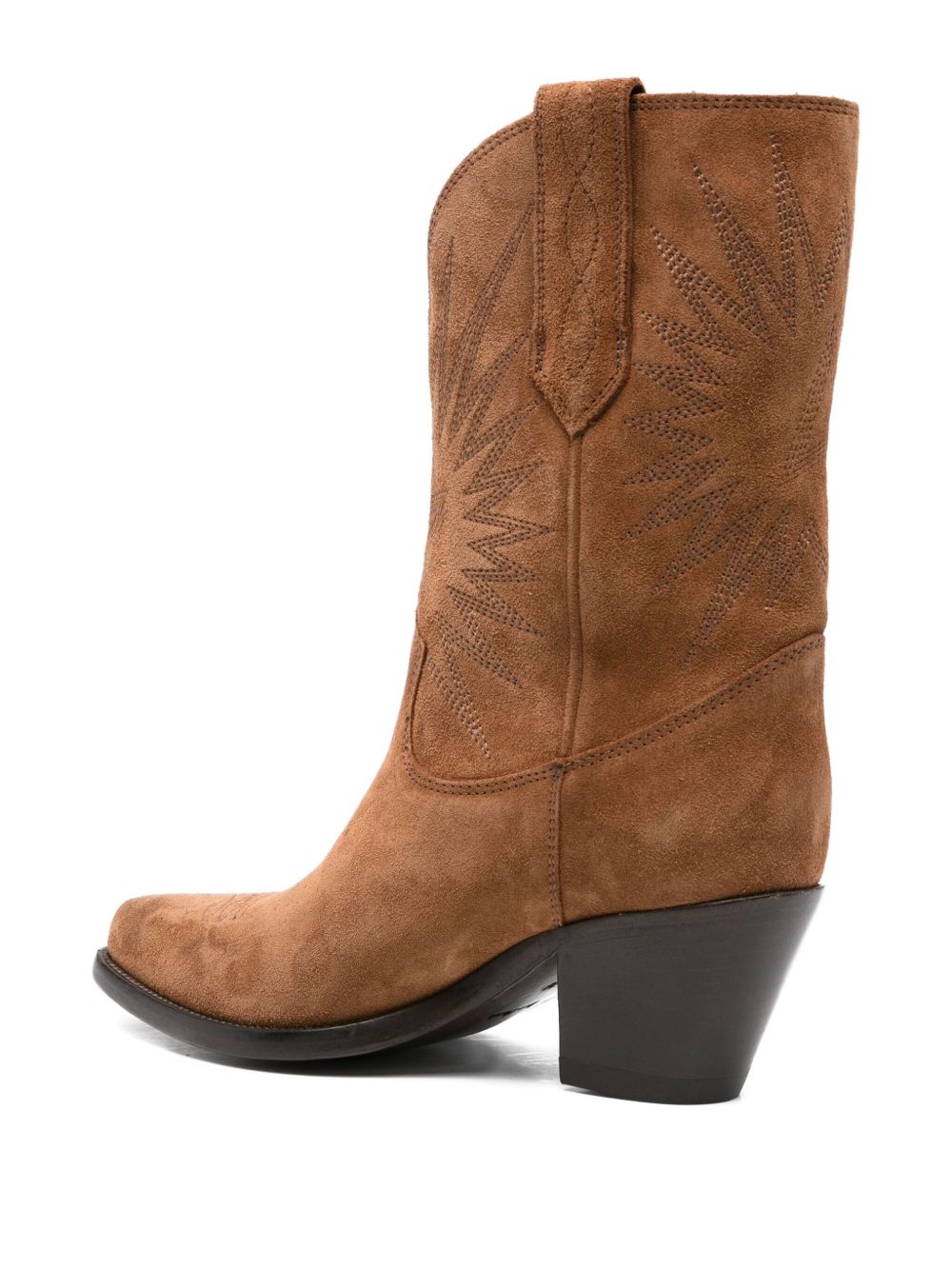 Golden Goose Boots Leather Brown Golden Goose