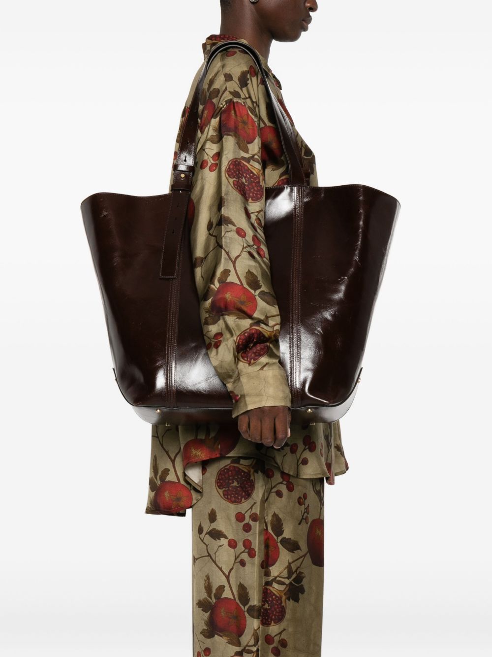 Golden Goose Leather tote bag - Gallerias