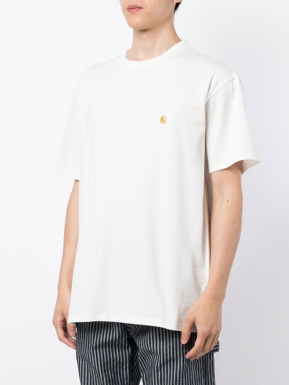 CARHARTT WIP MAIN T-shirts and Polos White Carhartt Wip Main 