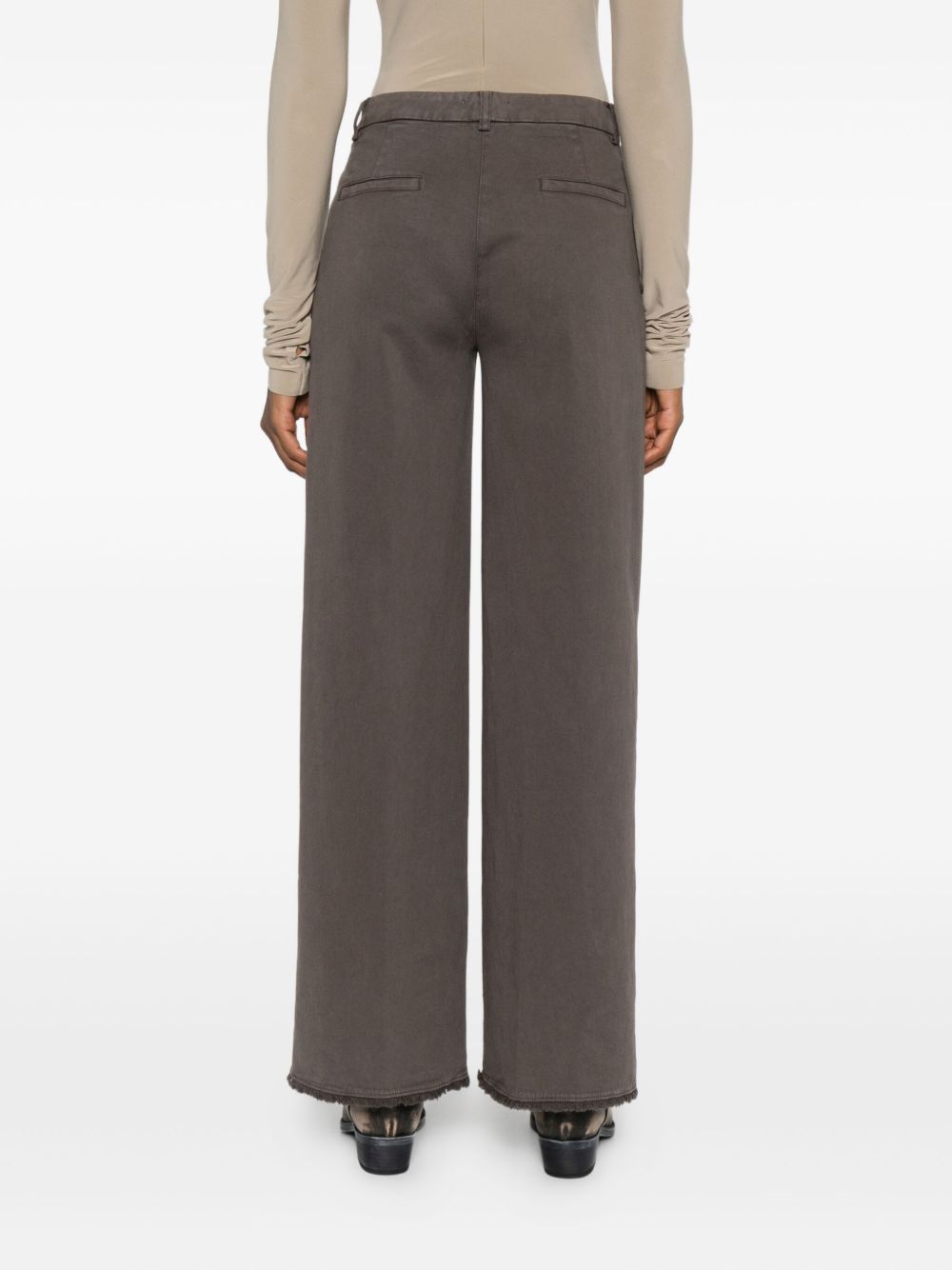 Via Masini 80 Trousers Brown Via Masini 80