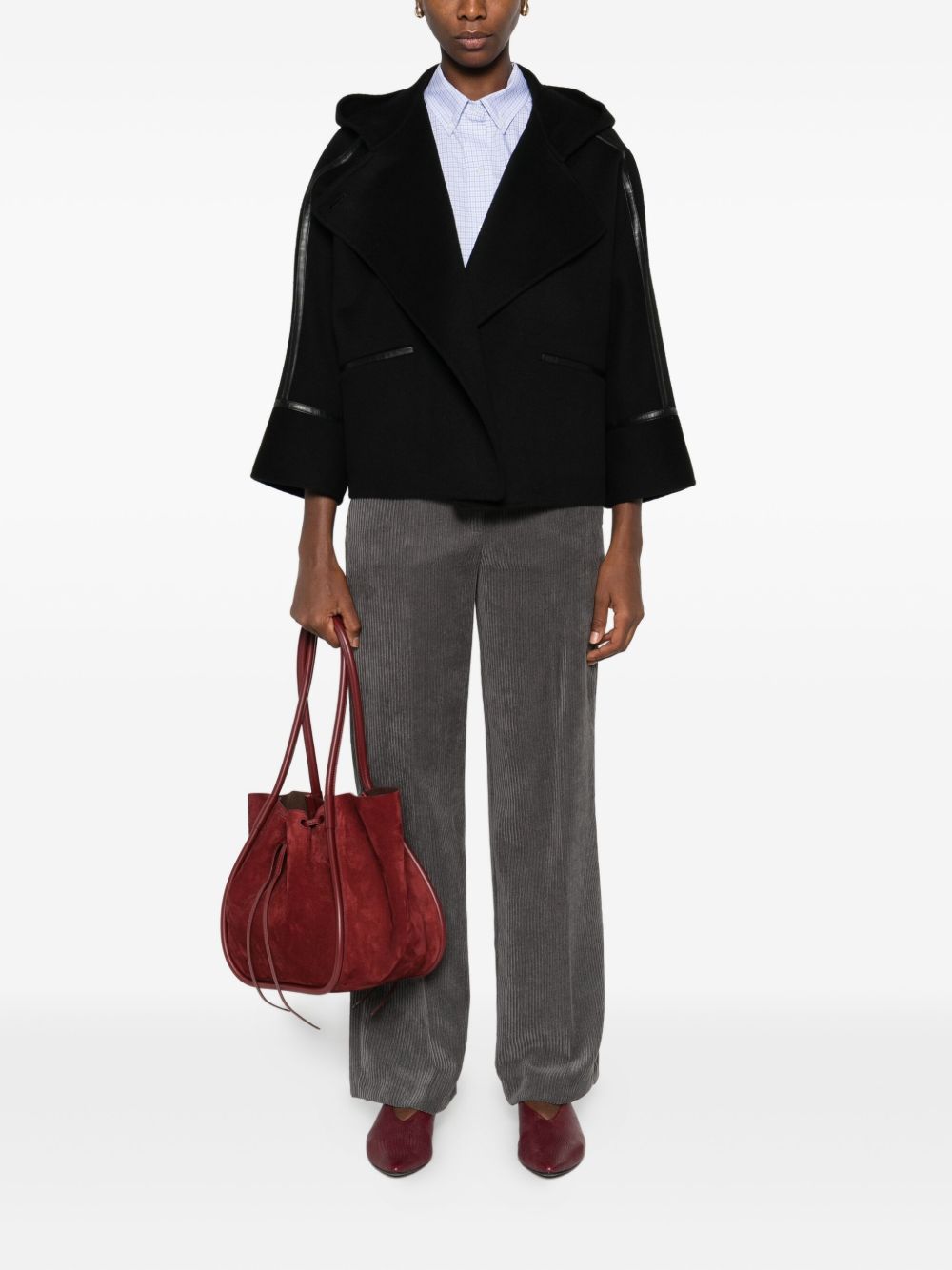 Via Masini 80 Trousers Grey Via Masini 80