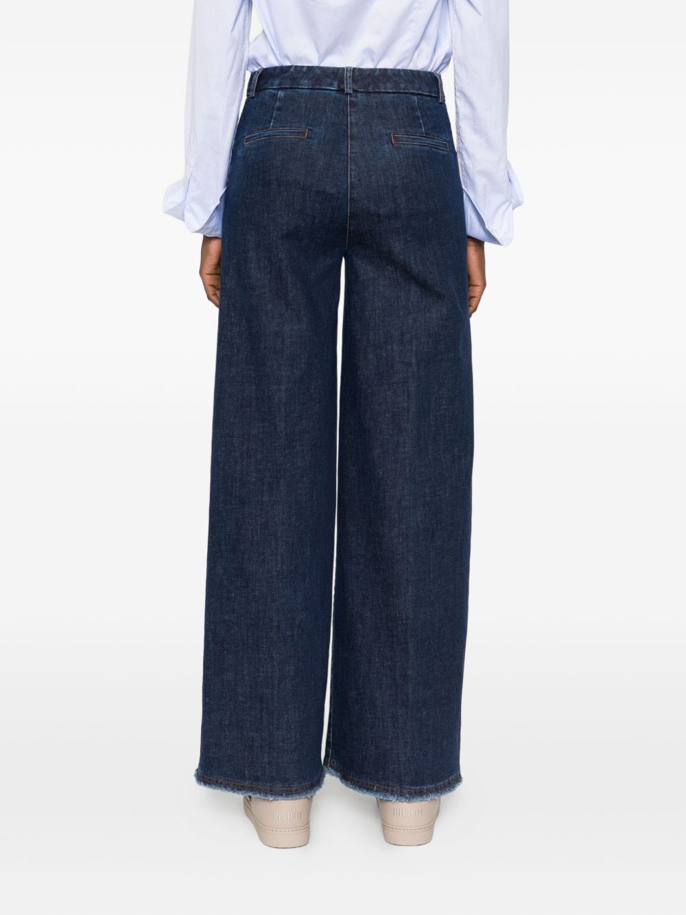 Via Masini 80 Trousers Blue Via Masini 80