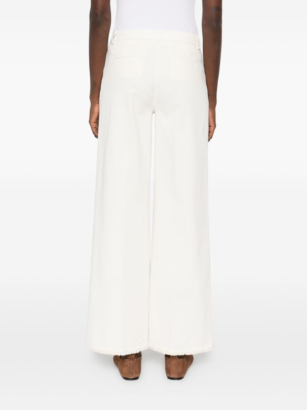 Via Masini 80 Trousers Cream Via Masini 80