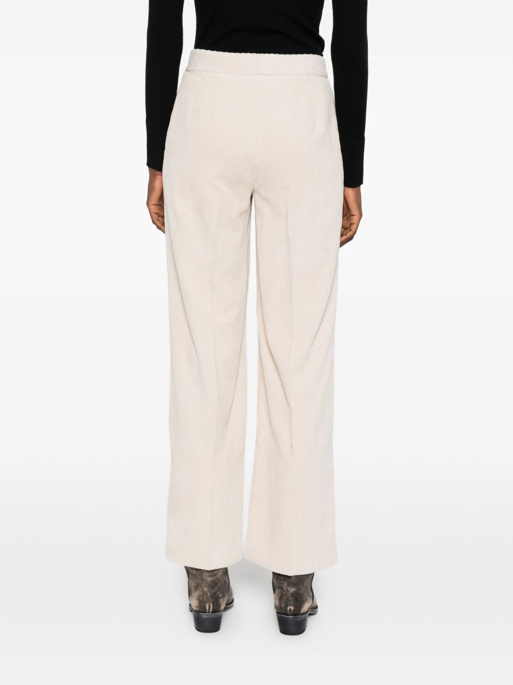 Via Masini 80 Trousers Beige Via Masini 80