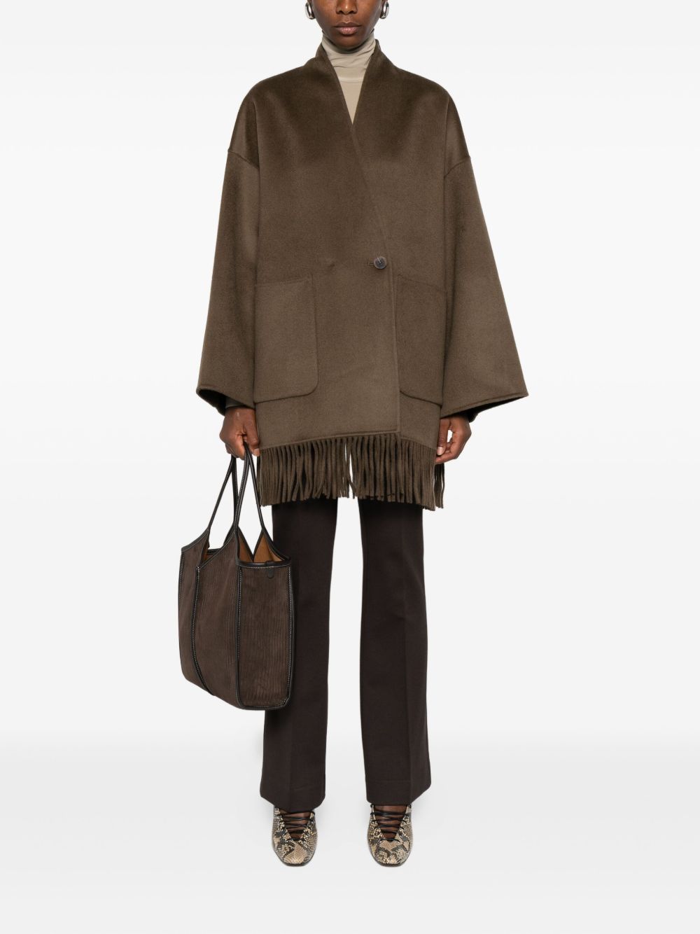 Via Masini 80 Trousers Brown Via Masini 80