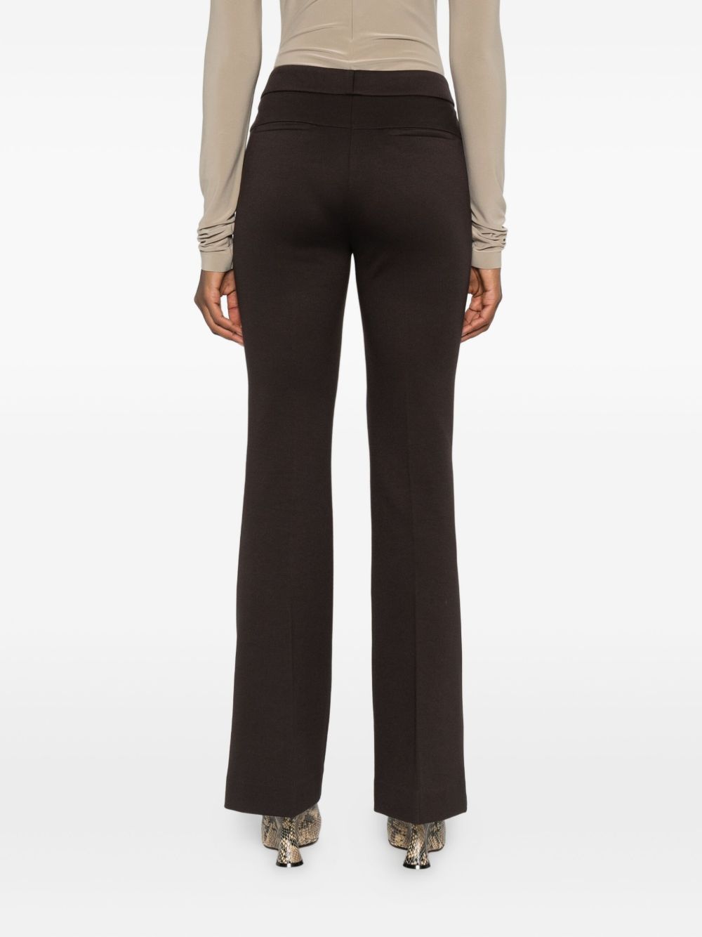 Via Masini 80 Trousers Brown Via Masini 80