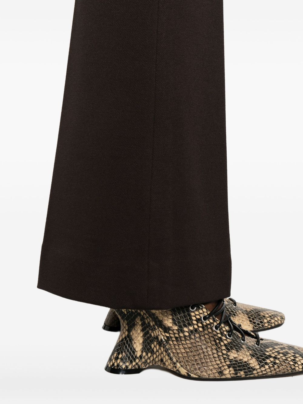 Via Masini 80 Trousers Brown Via Masini 80