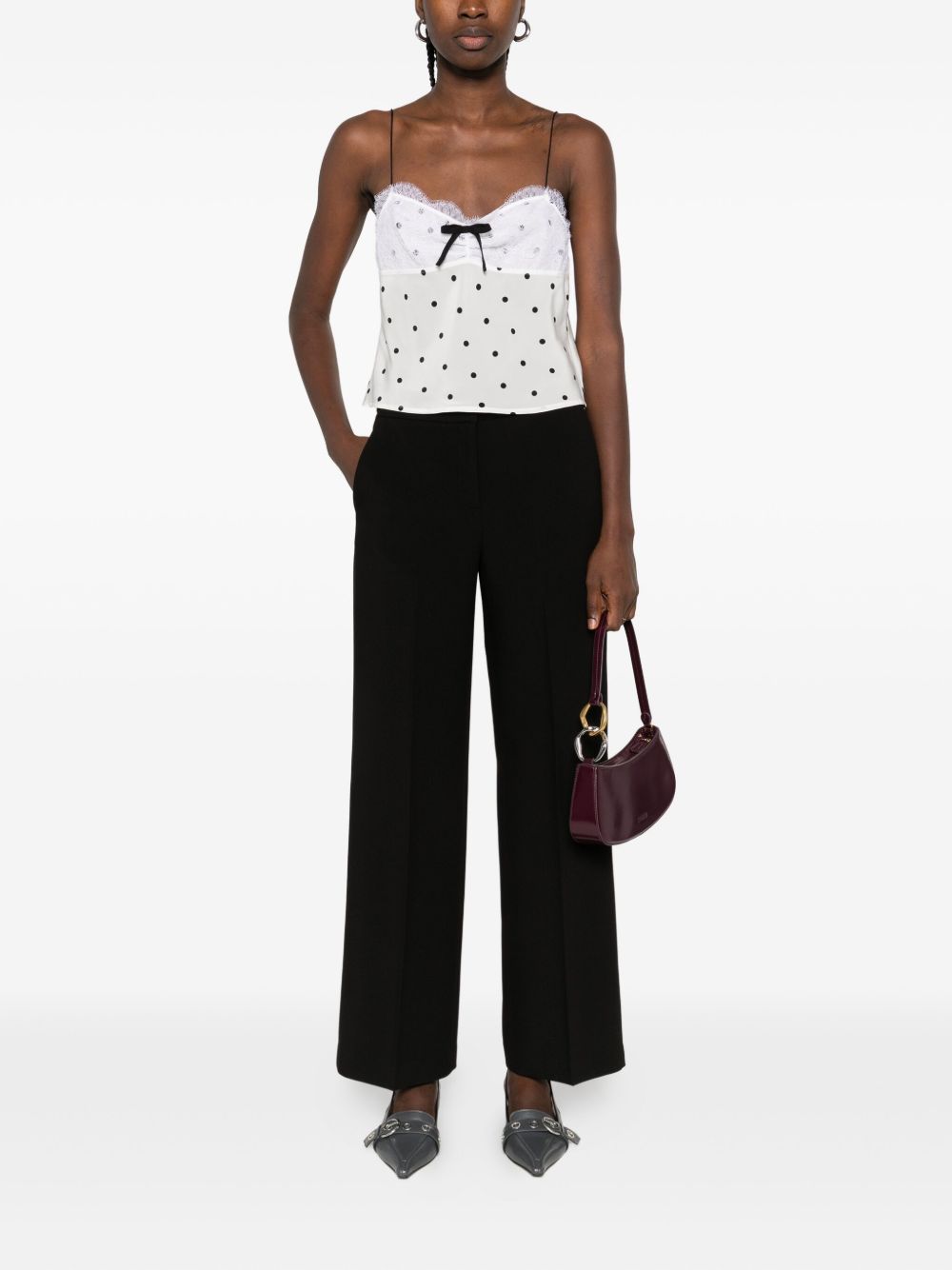 Via Masini 80 Trousers Black Via Masini 80