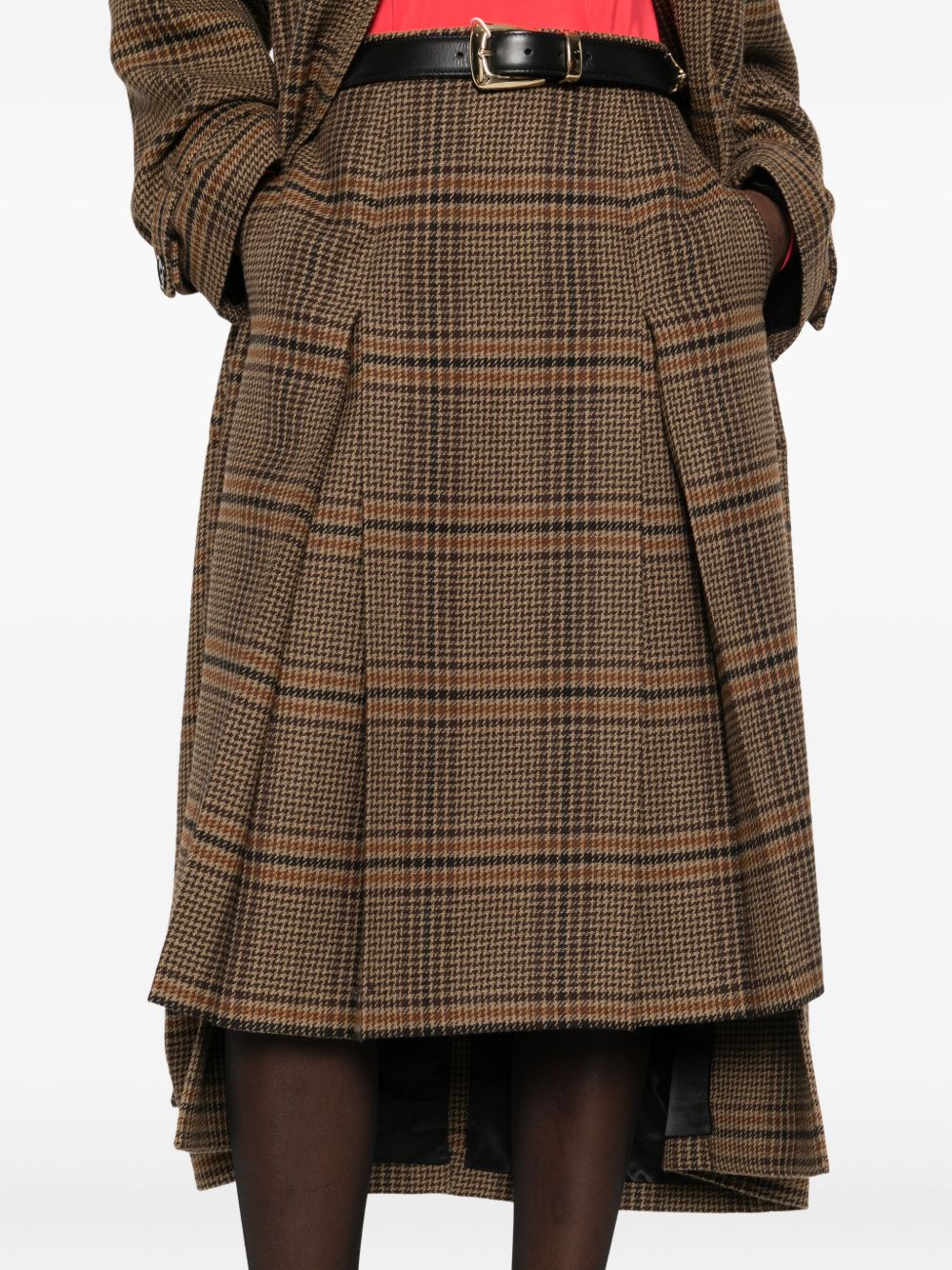 Saint Laurent  Skirts Beige Saint Laurent