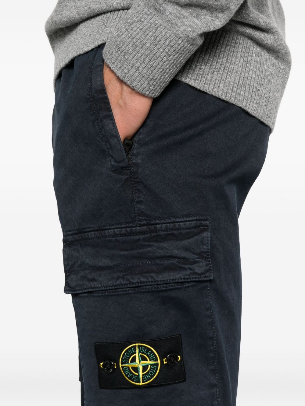 Stone Island Trousers Blue Stone Island