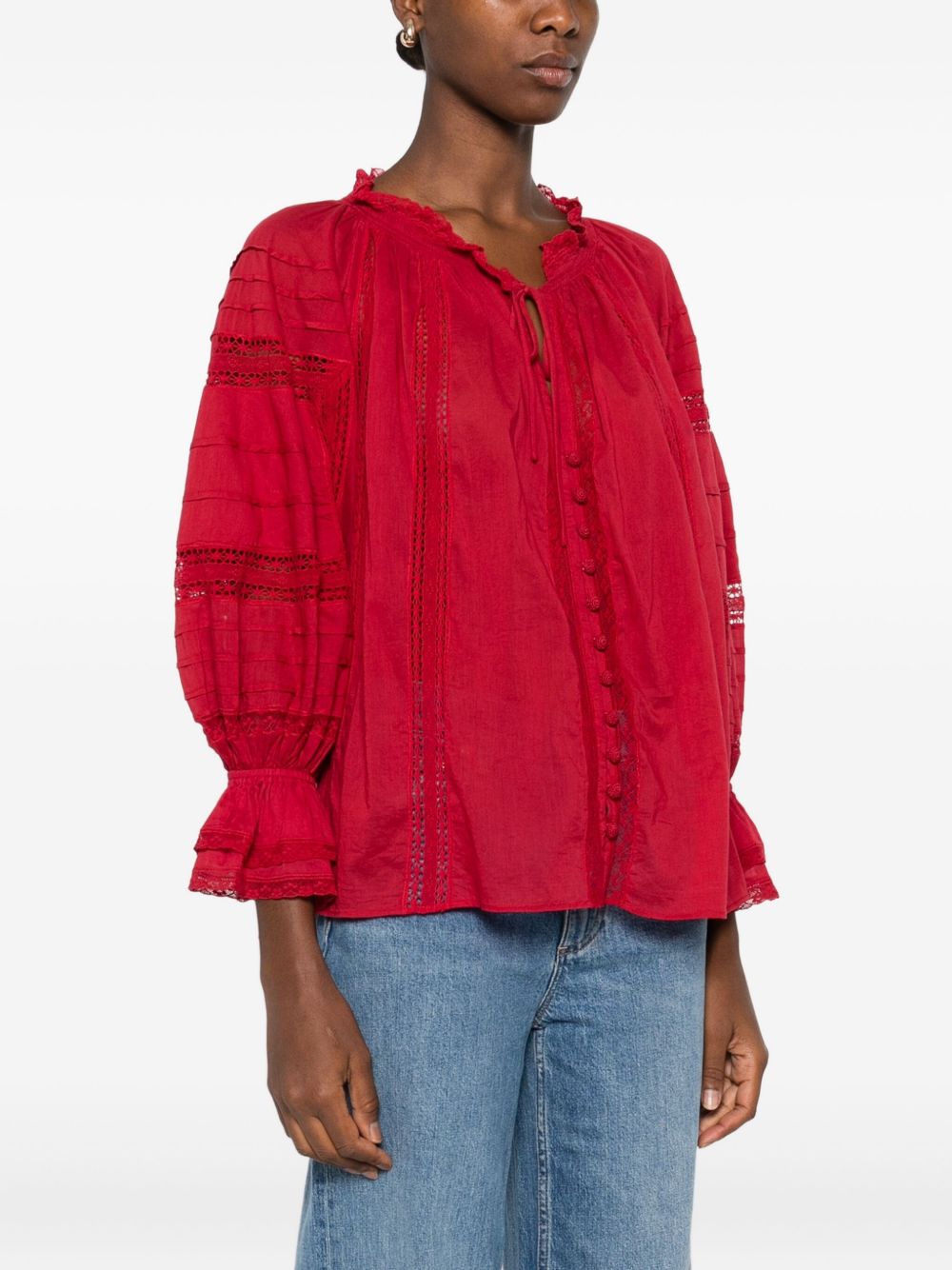 Alice + Olivia Shirts Red Alice + Olivia