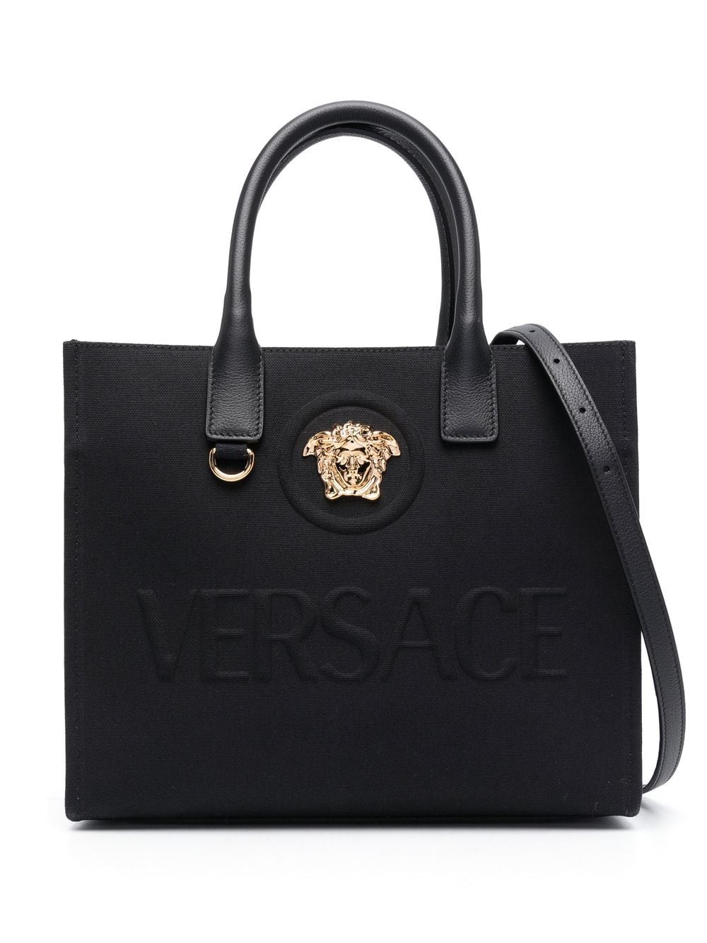Versace Small La Medusa canvas tote bag Versace