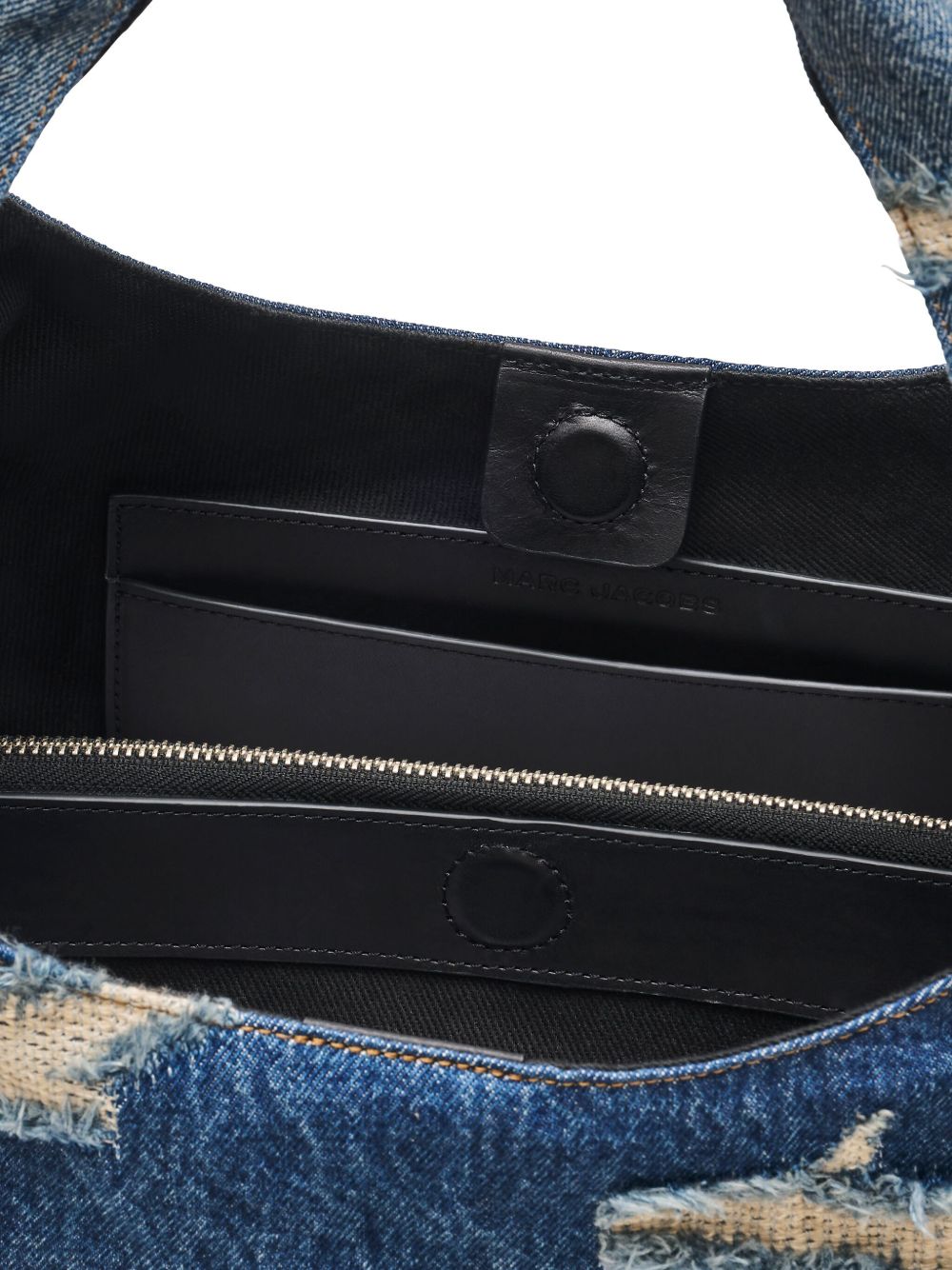 Marc Jacobs The Rip and Repair Denim Sack Bag Marc Jacobs