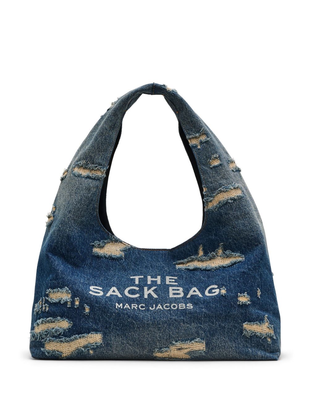 Marc Jacobs The Rip and Repair Denim Sack Bag Marc Jacobs
