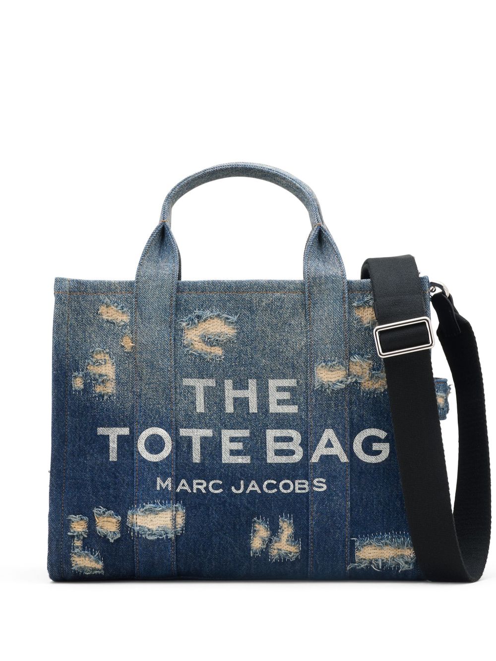 Marc Jacobs The Rip and Repair Denim Medium Tote Bag Marc Jacobs