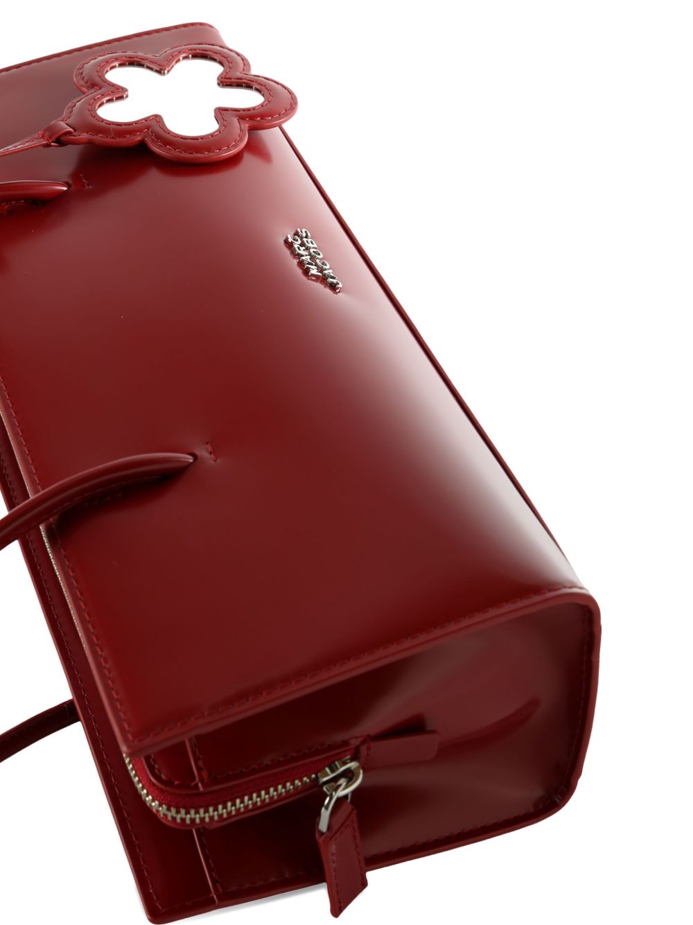Marc Jacobs Flower-embellished leather tote bag Marc Jacobs