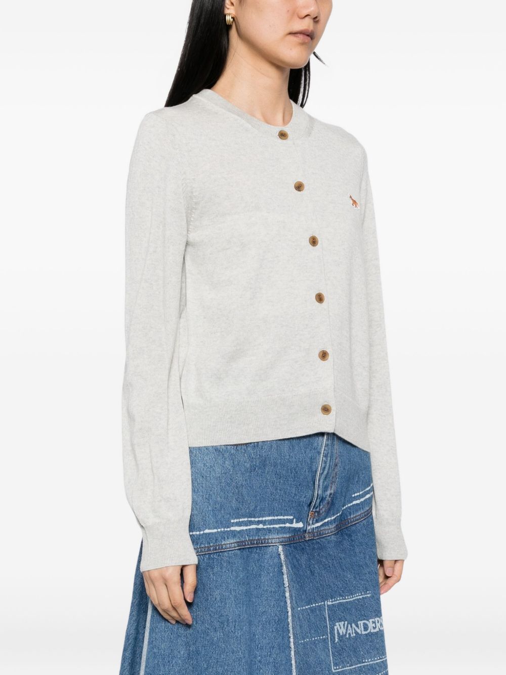 Maison Kitsuné MAISON KITSUNE' Sweaters Grey Maison Kitsuné