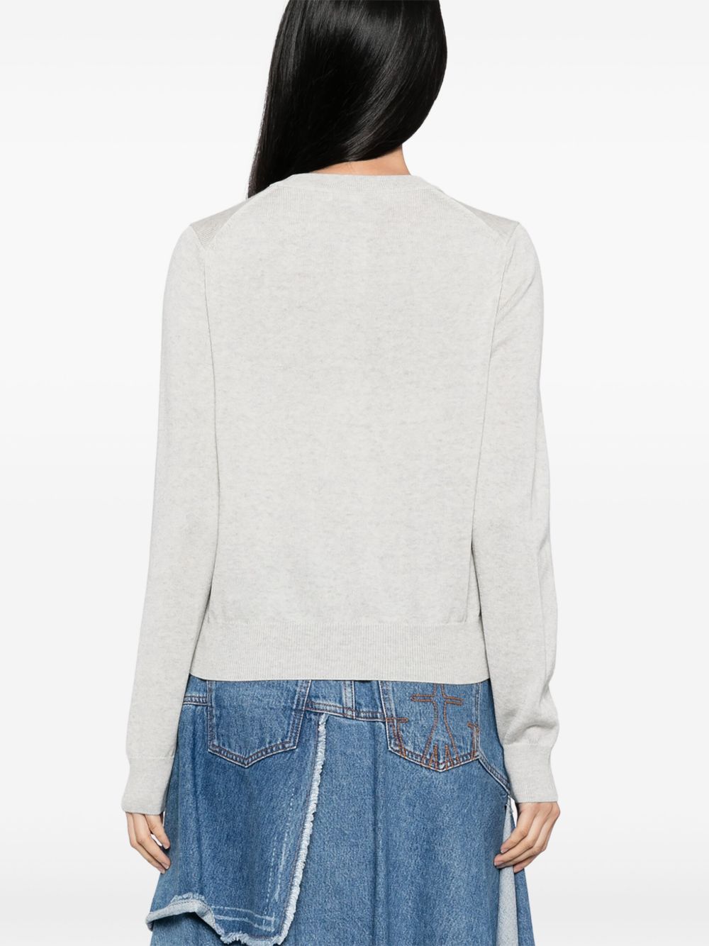 Maison Kitsuné MAISON KITSUNE' Sweaters Grey Maison Kitsuné