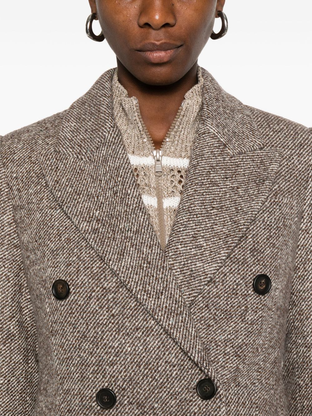 Brunello Cucinelli Jackets Brown Brunello Cucinelli
