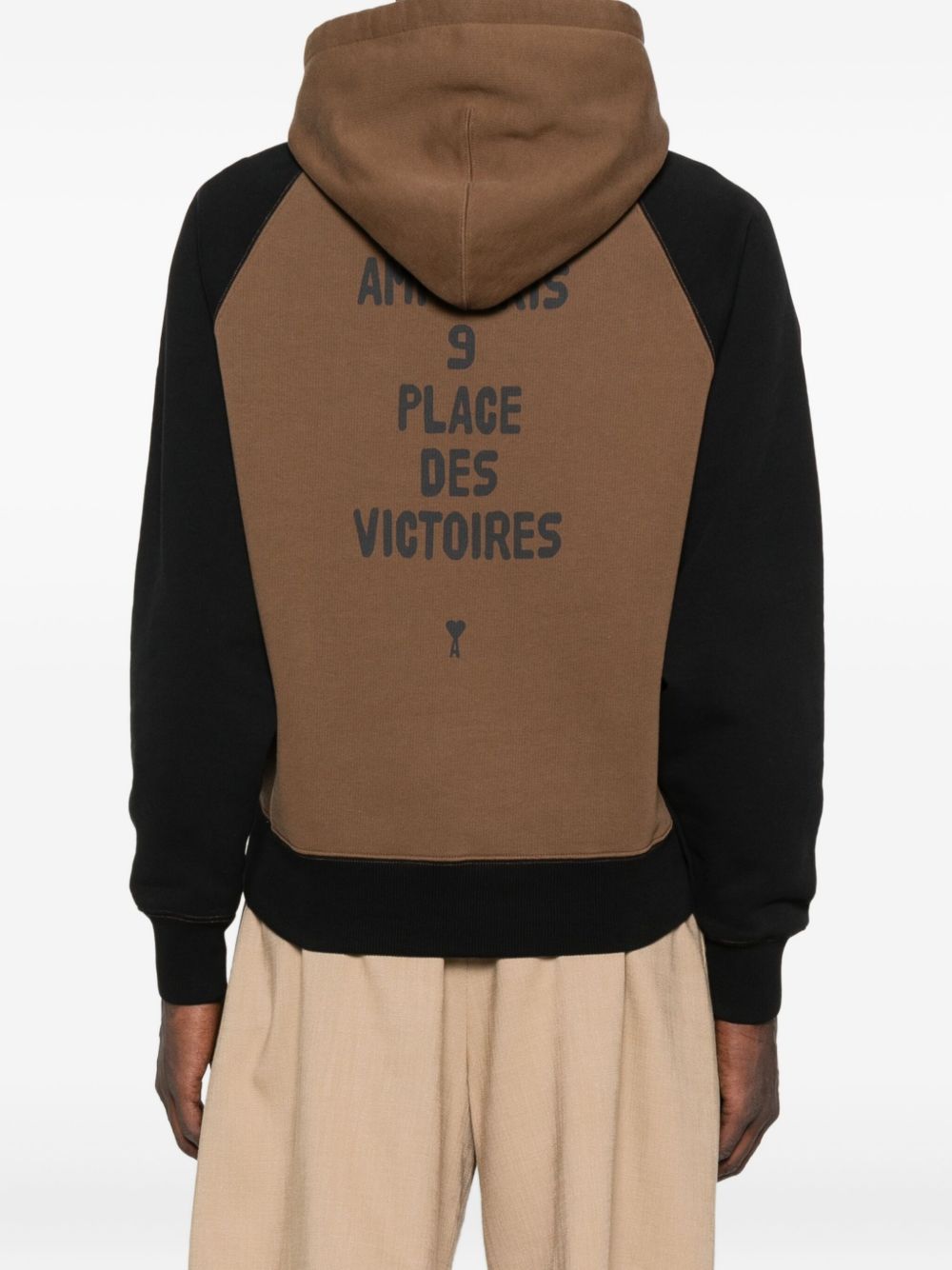Ami Paris Sweaters Brown Ami Paris