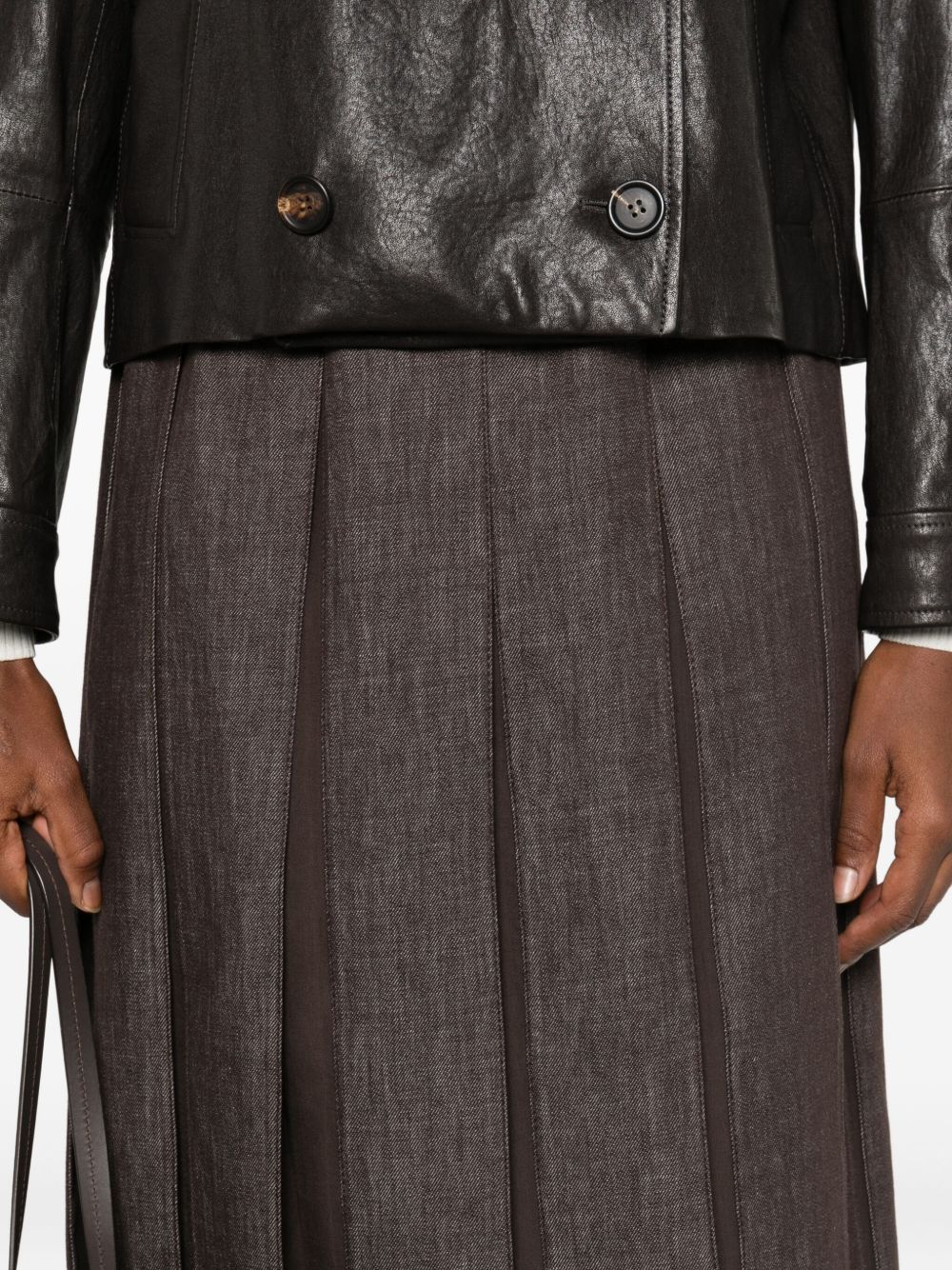 Brunello Cucinelli Skirts Brown Brunello Cucinelli