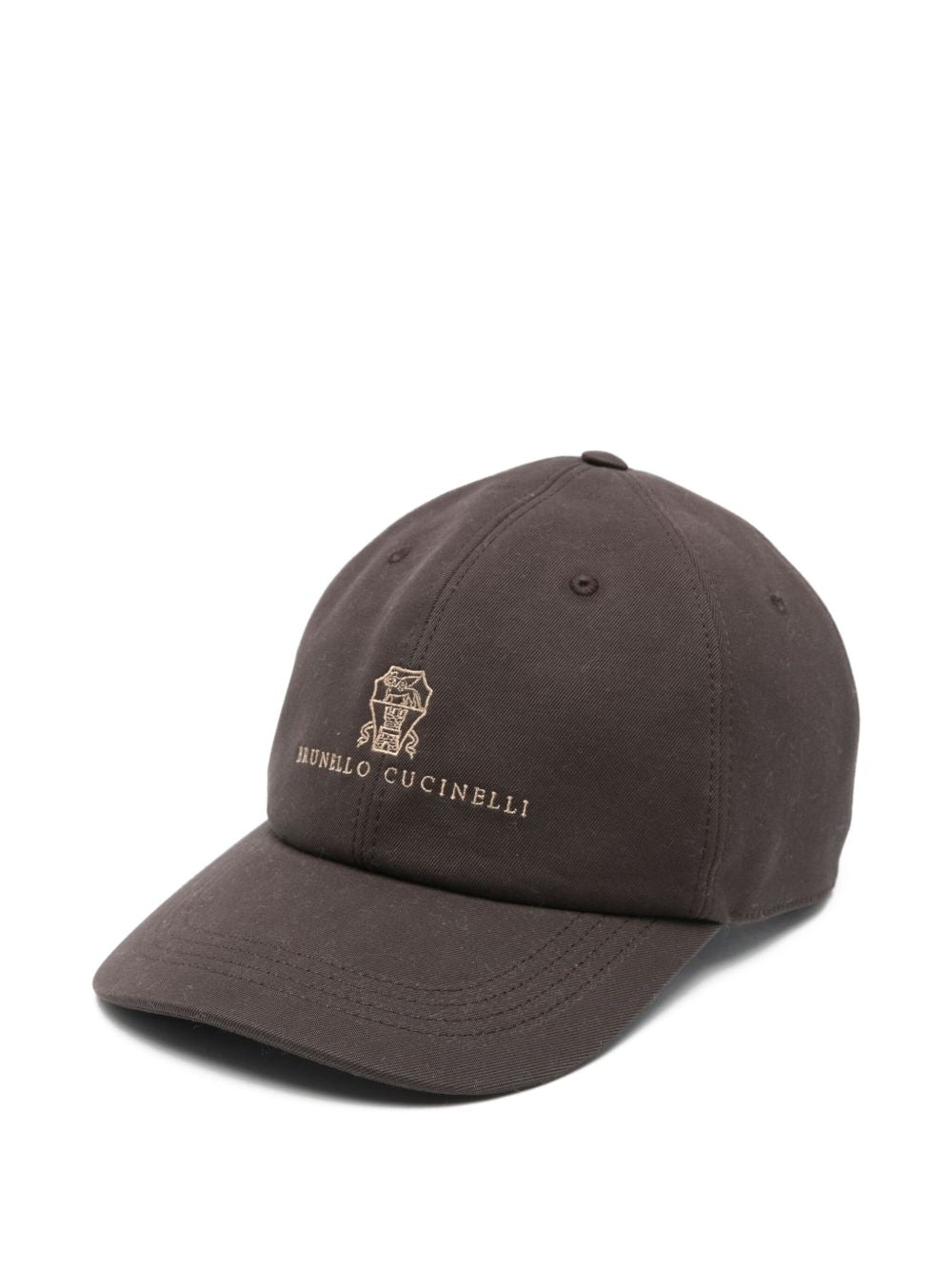 Brunello Cucinelli Cotton hat with logo Brunello Cucinelli