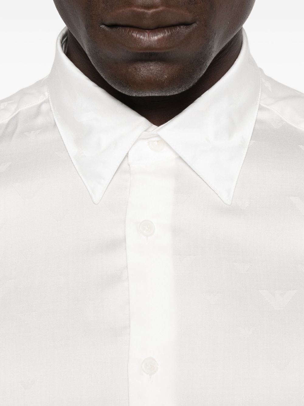 Emporio Armani Long-sleeve button-up shirt Emporio Armani