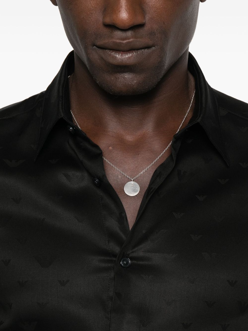 Emporio Armani Eagle-embossed shirt Emporio Armani 