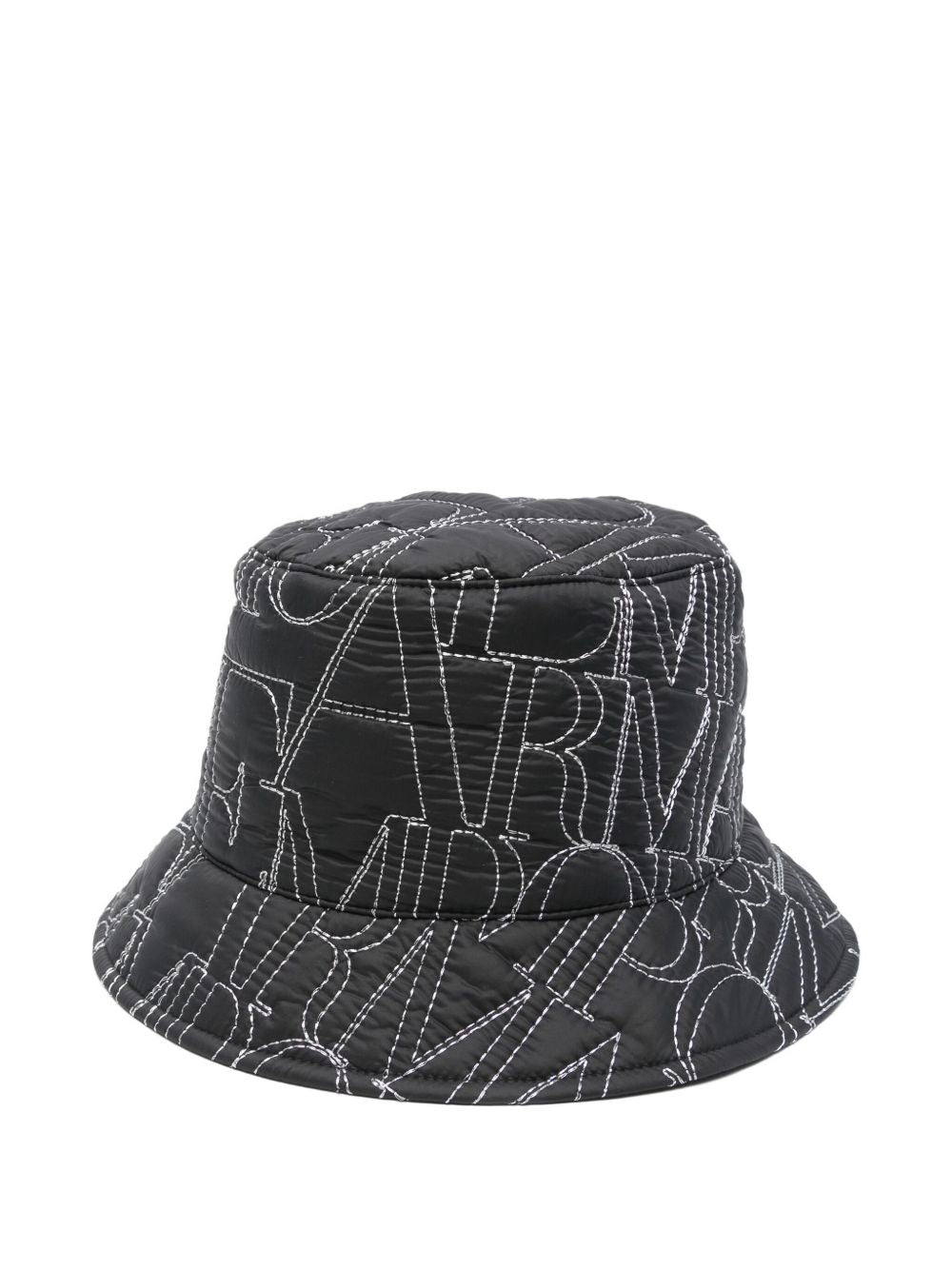 Emporio Armani Logo-embroidered quilted bucket hat Emporio Armani 