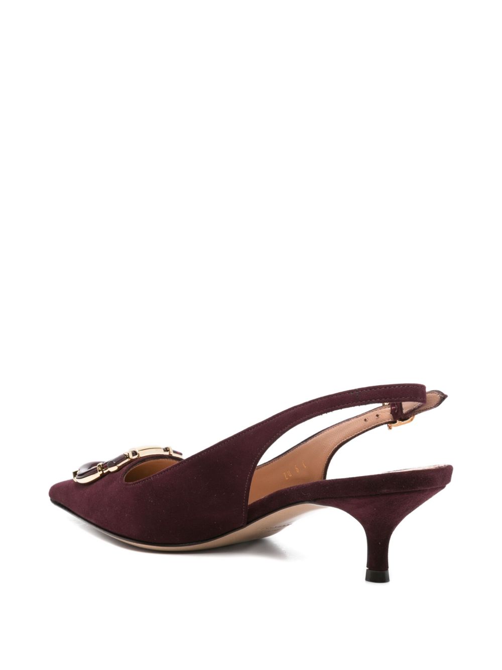 Ferragamo With Heel Bordeaux Ferragamo