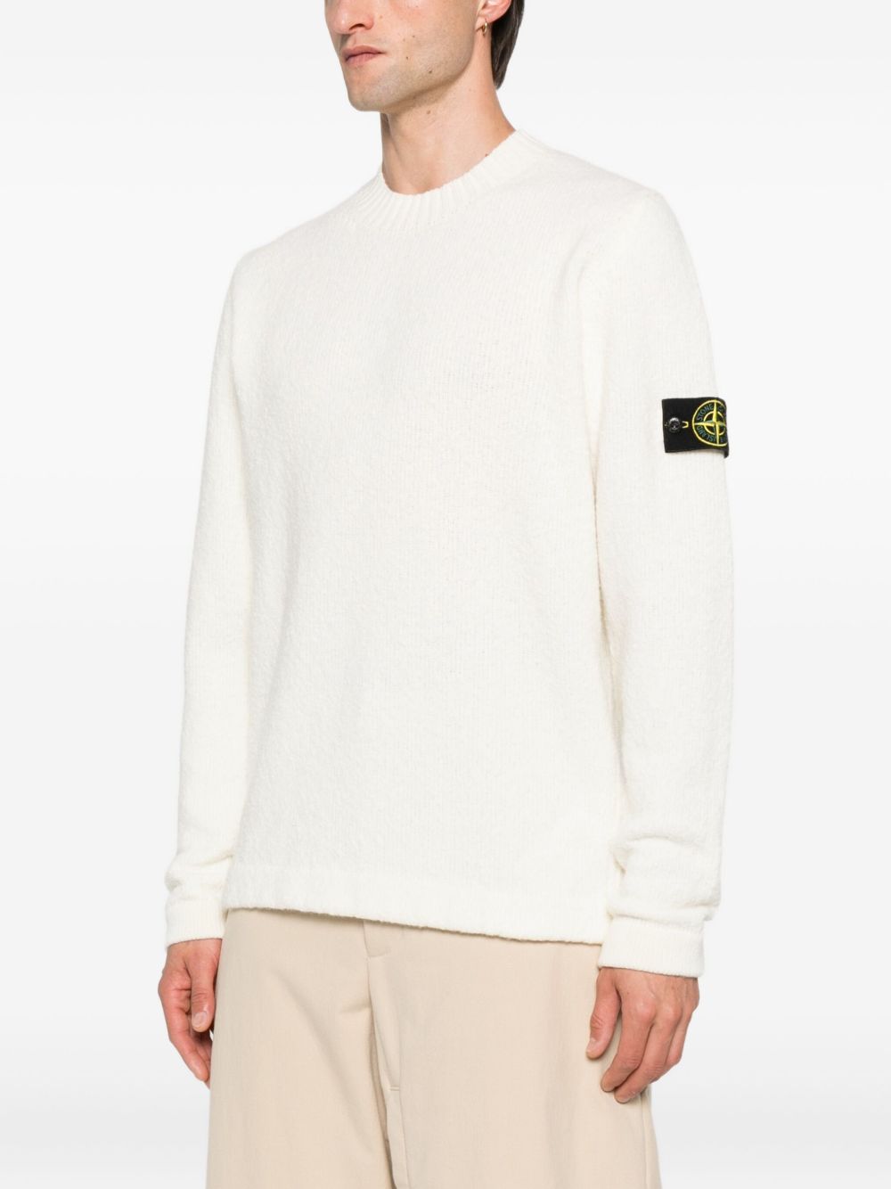 Stone Island Sweaters Ivory Stone Island 