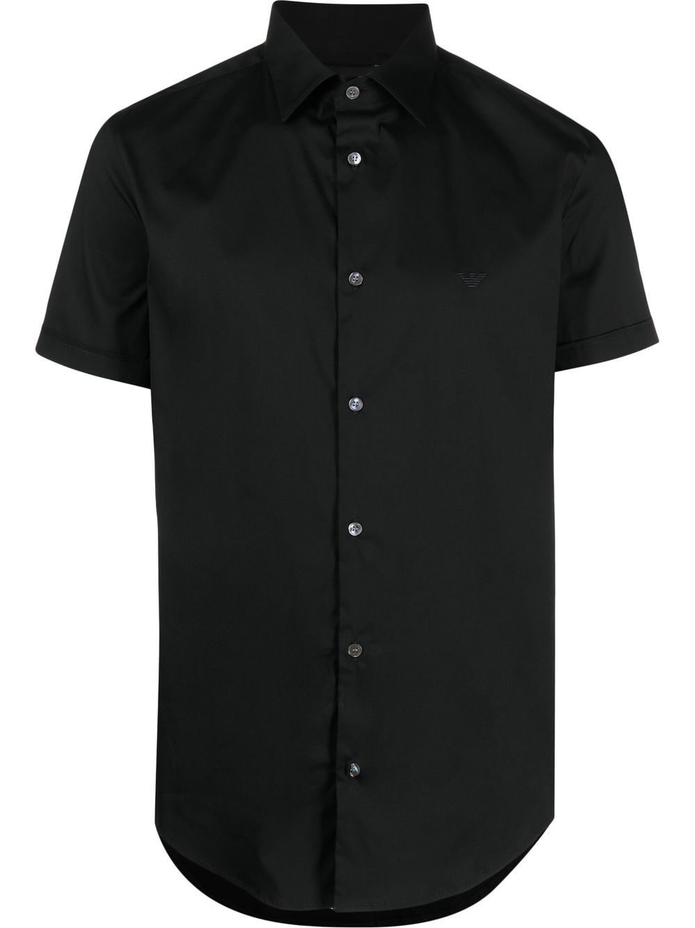 Emporio Armani Short-sleeved poplin shirt Emporio Armani 