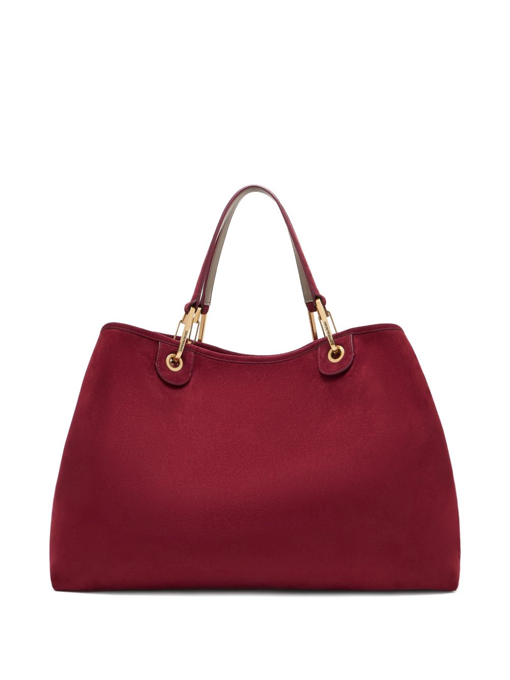 Emporio Armani Large MyEA shopper in imitation suede Emporio Armani 