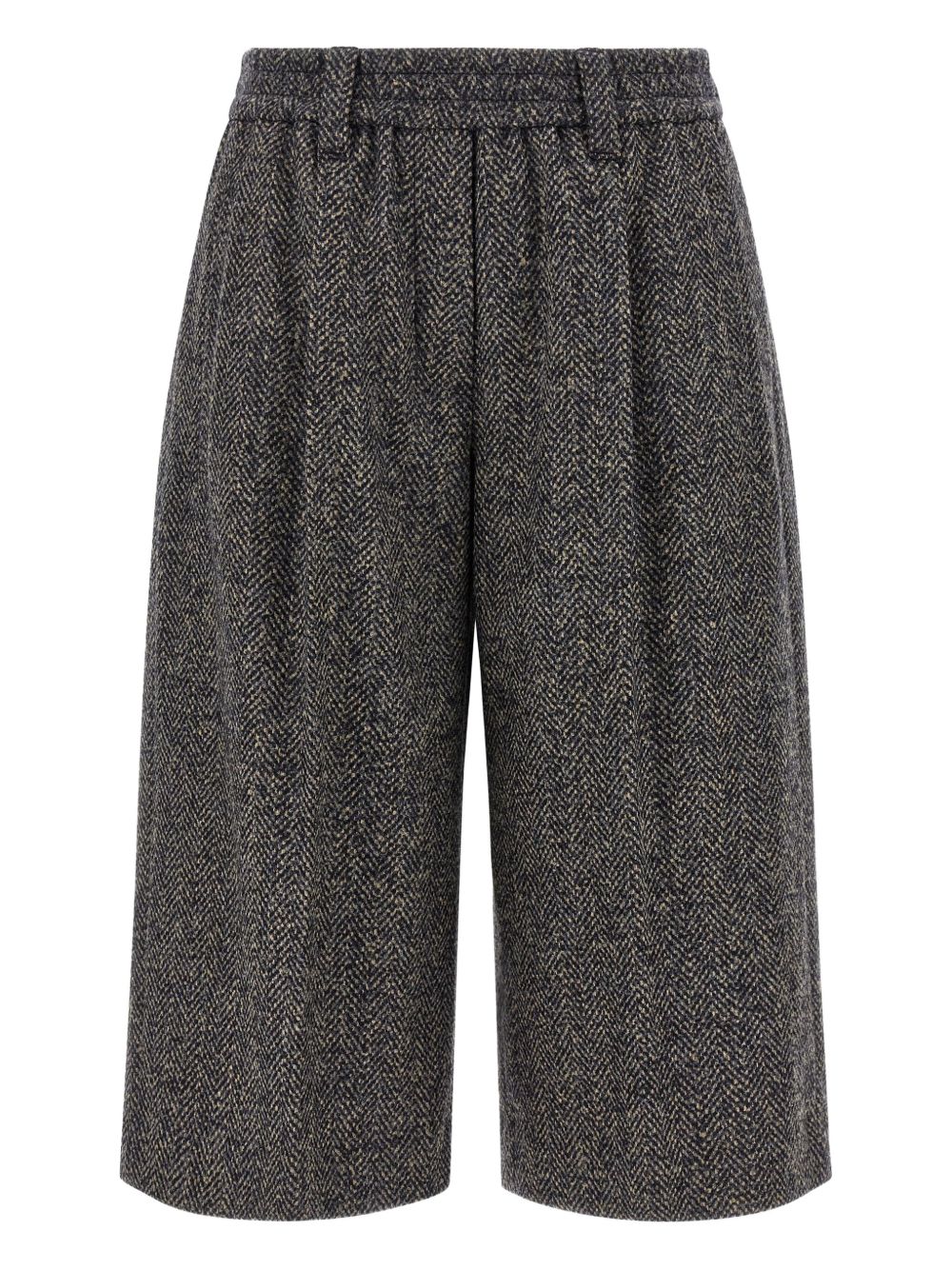 Brunello Cucinelli Herringbone twill shorts Brunello Cucinelli