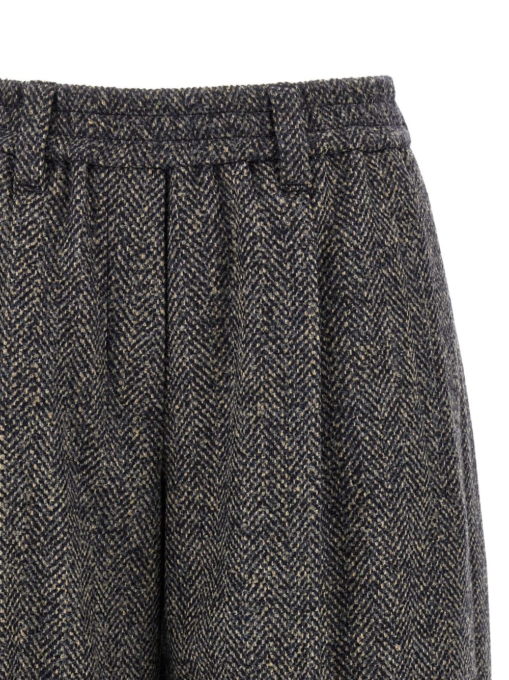 Brunello Cucinelli Herringbone twill shorts Brunello Cucinelli