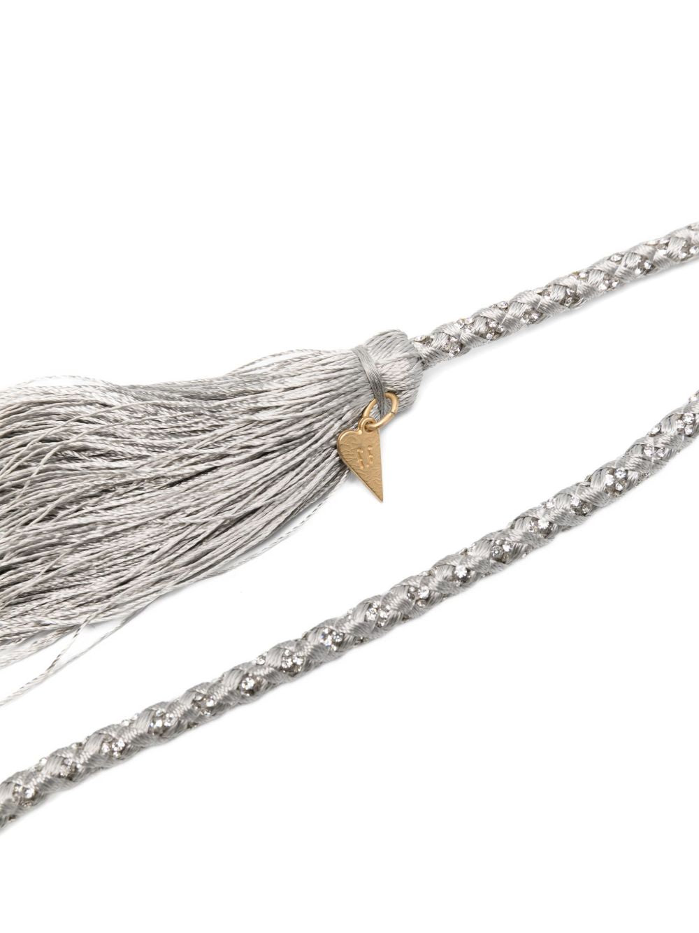 Forte Forte Crystal-embellished tassel belt Forte Forte 