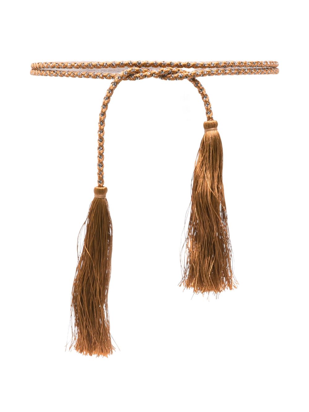 Forte Forte Crystal-embellished tassel belt Forte Forte 