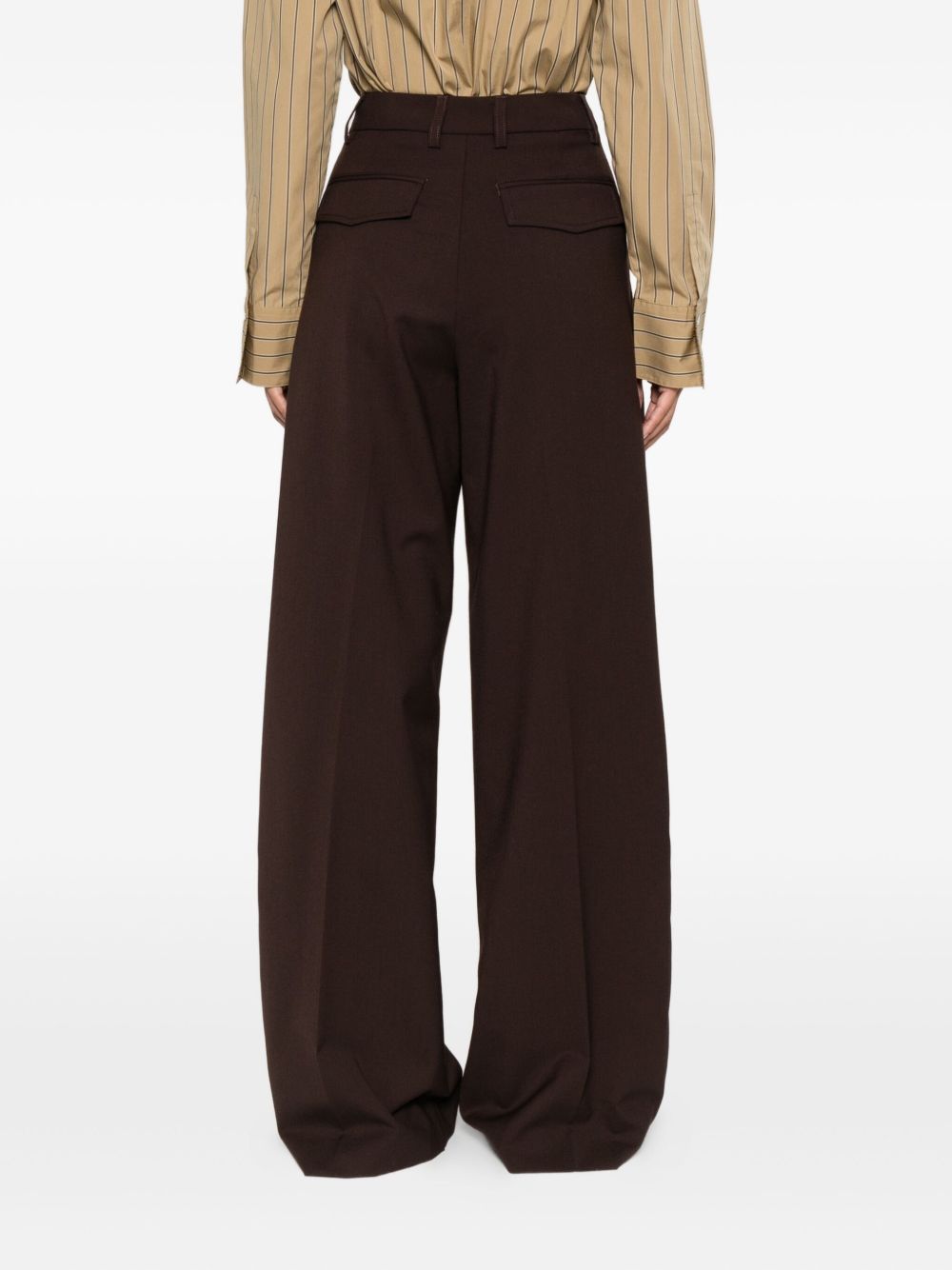 THE LATEST Trousers Brown THE LATEST 