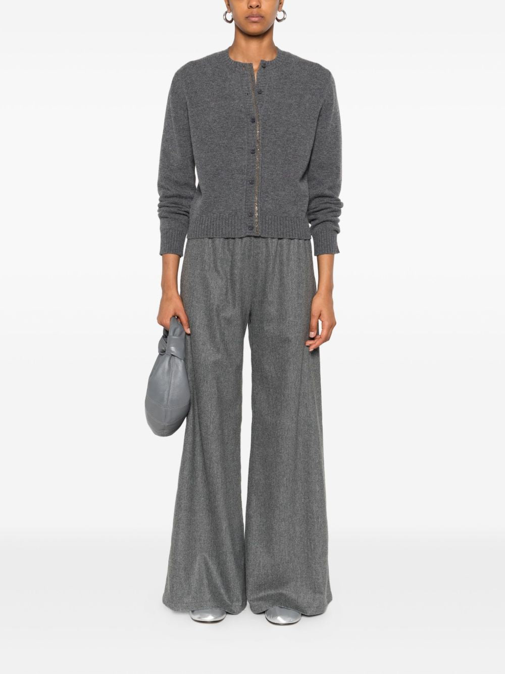 Fabiana Filippi Trousers Grey Fabiana Filippi 