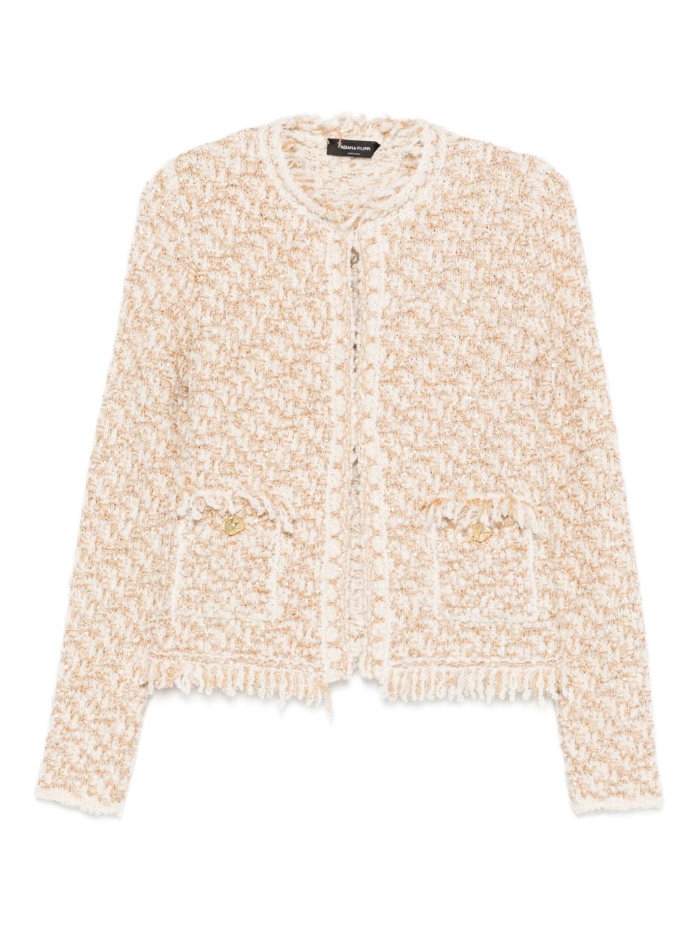 Fabiana Filippi Jackets Beige Fabiana Filippi 