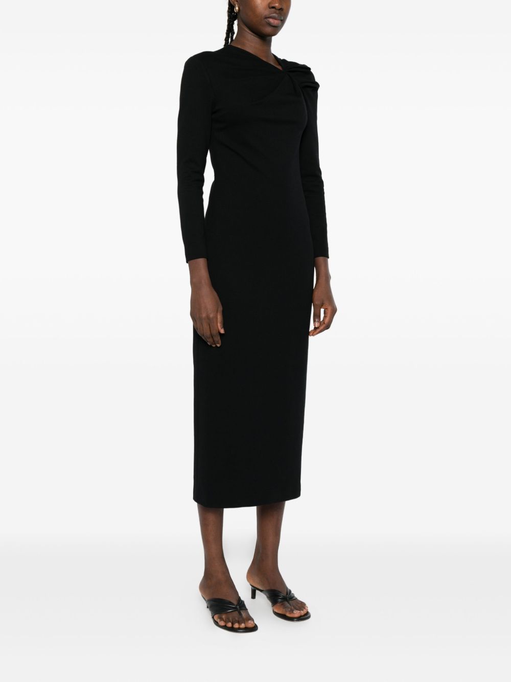 Emporio Armani Bow-detail dress Emporio Armani 