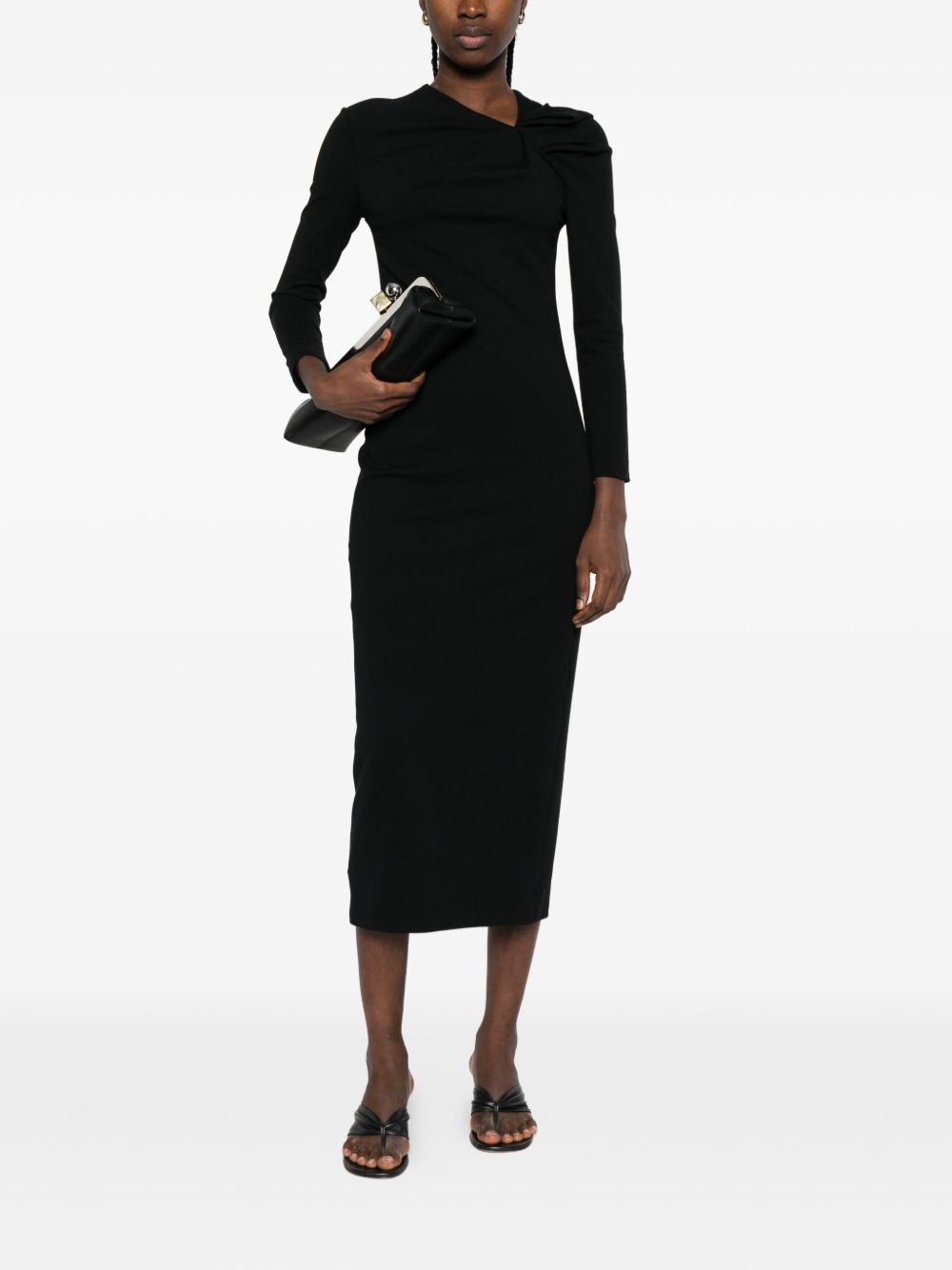 Emporio Armani Bow-detail dress Emporio Armani 