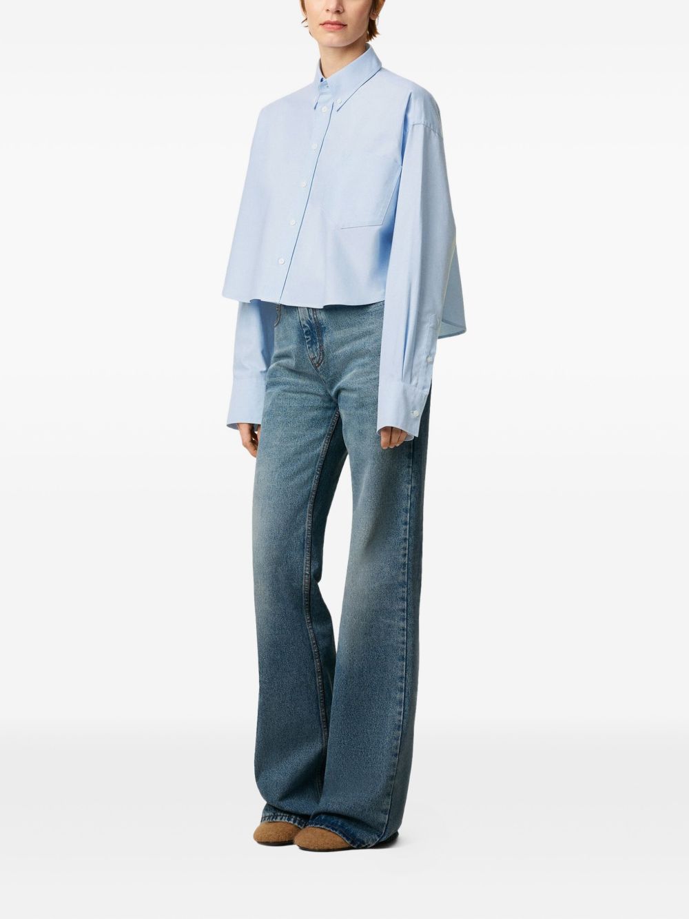 Ami Paris Shirts Clear Blue Ami Paris