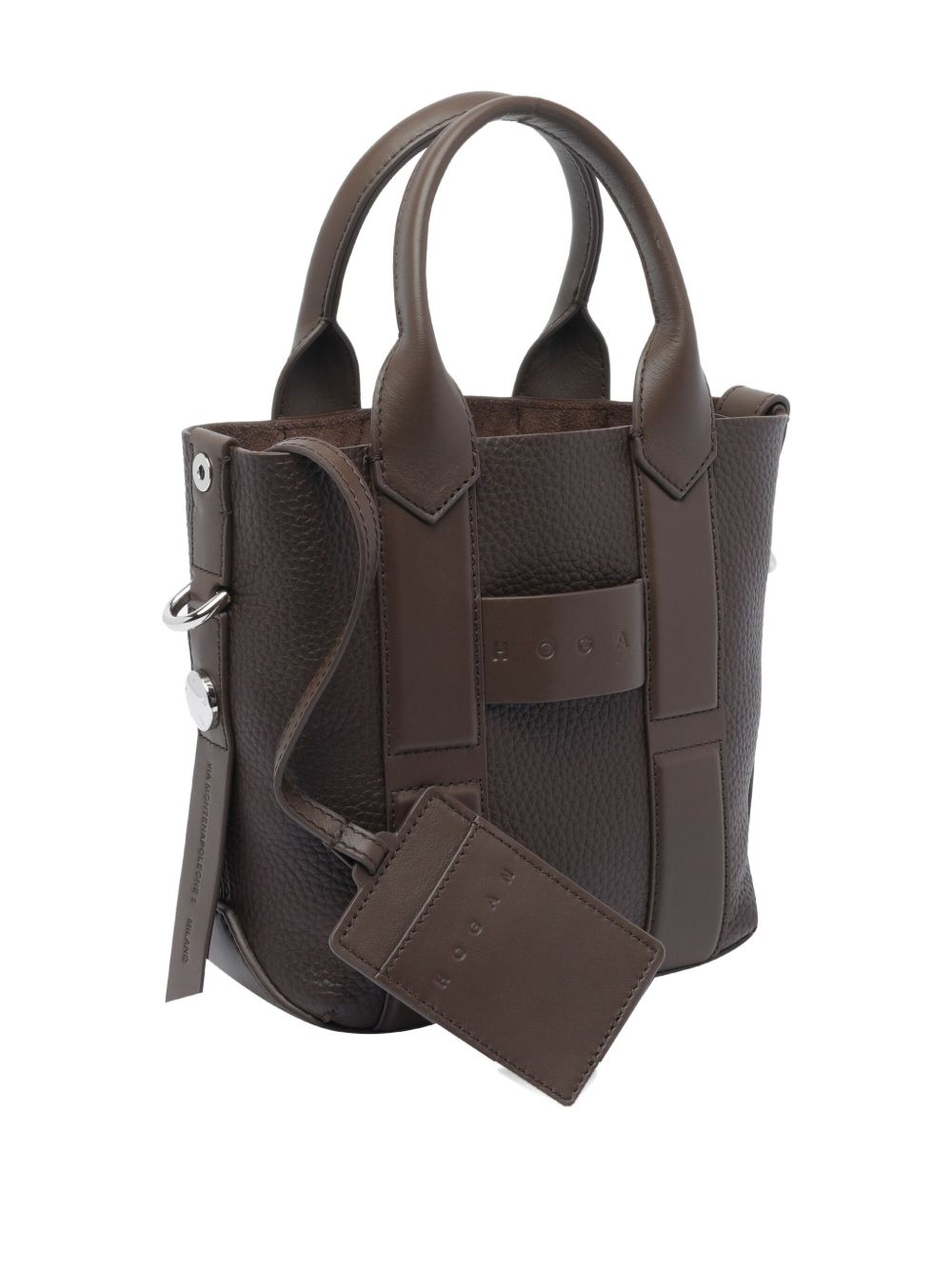 Hogan Pre Script Small Black Shopping Bag