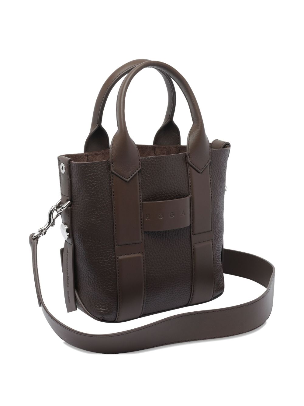 Hogan Pre Script Small Black Shopping Bag