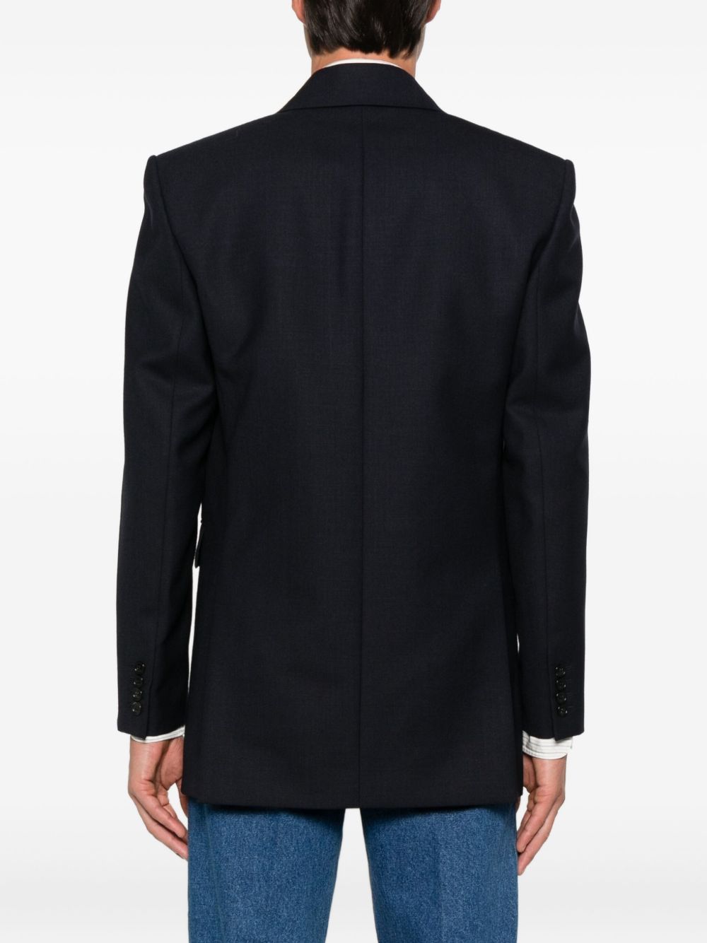 Saint Laurent Double-breasted wool blazer Saint Laurent 