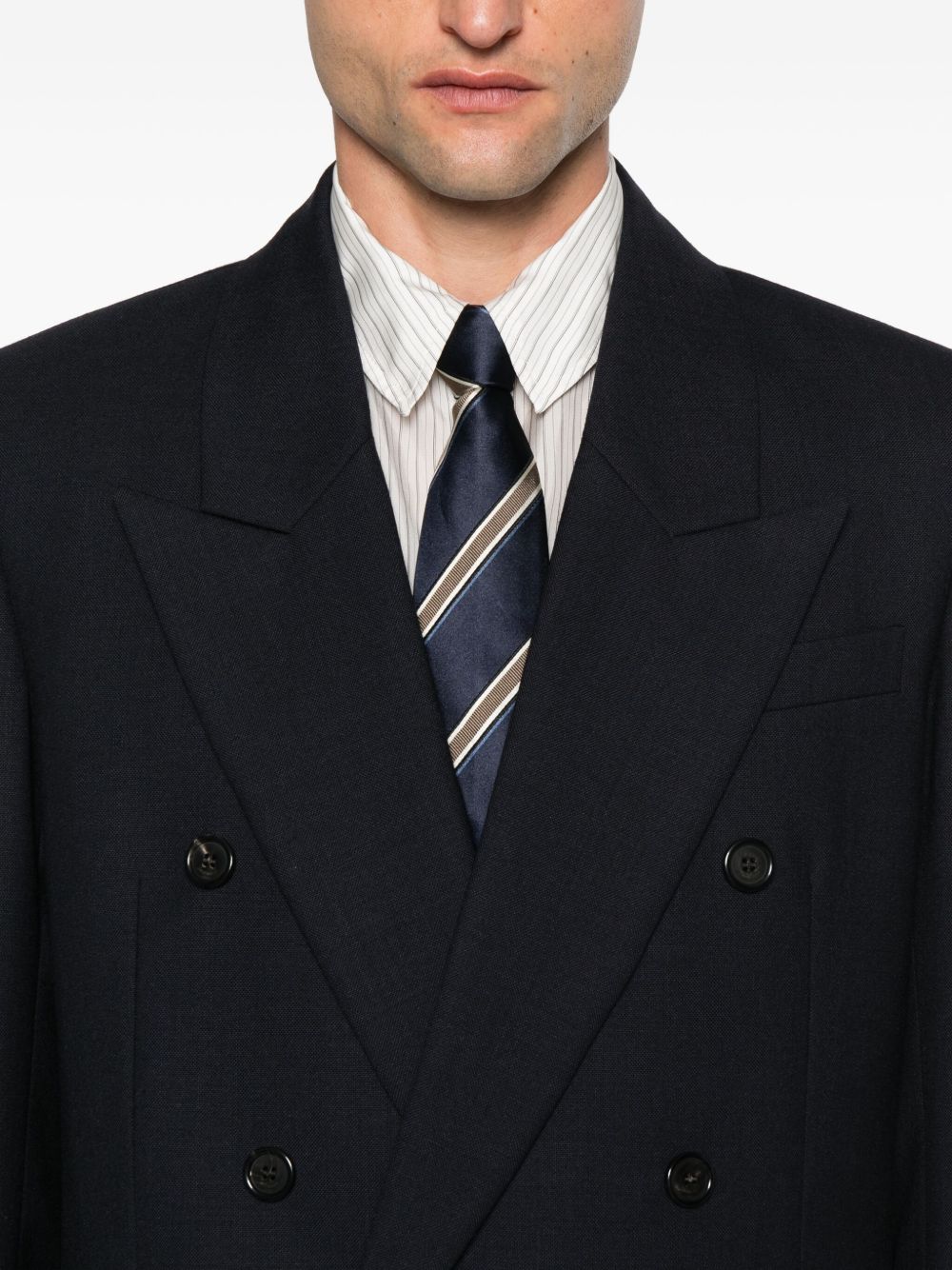 Saint Laurent Double-breasted wool blazer Saint Laurent 