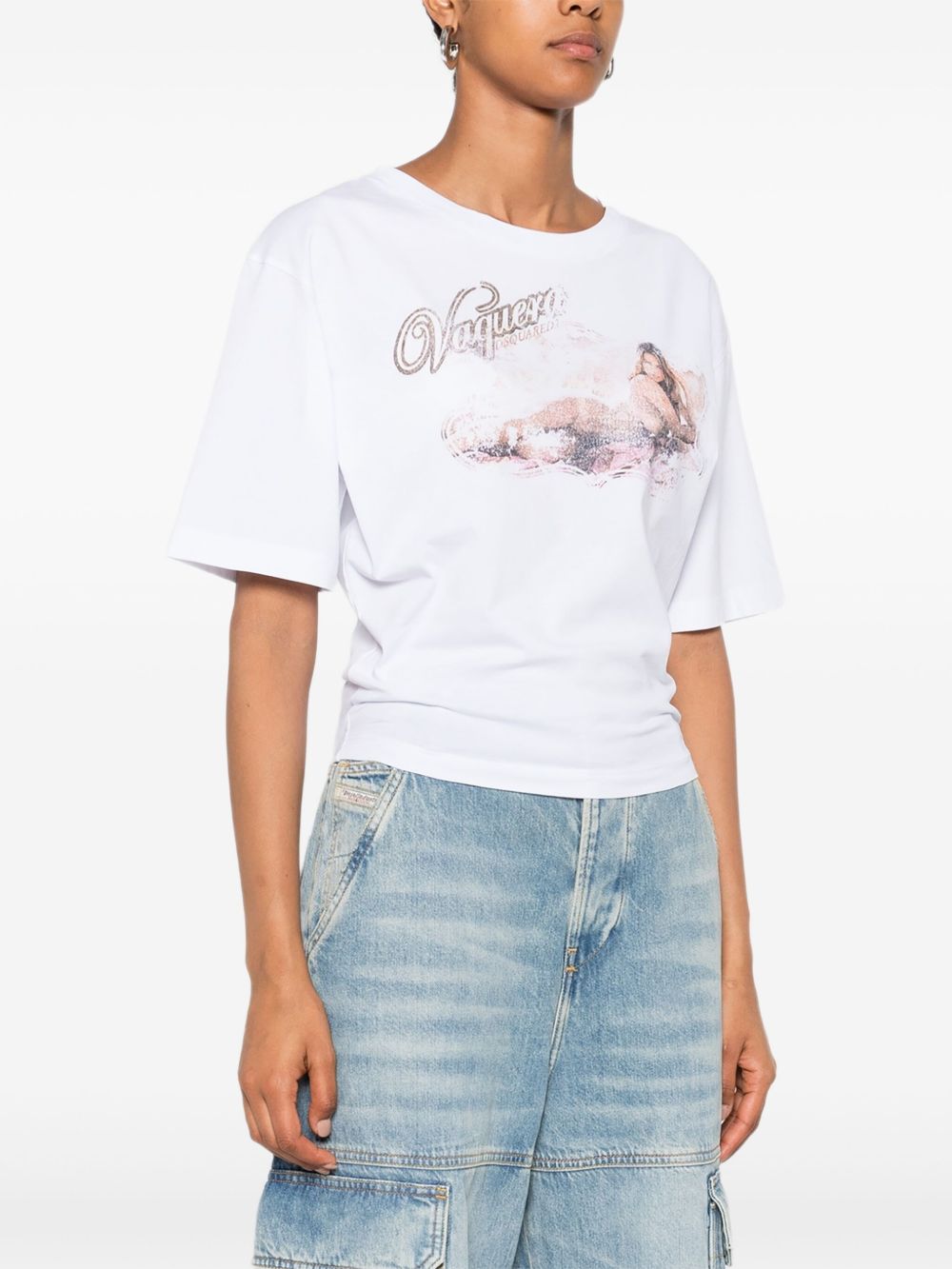 Dsquared2 T-shirts and Polos White Dsquared2
