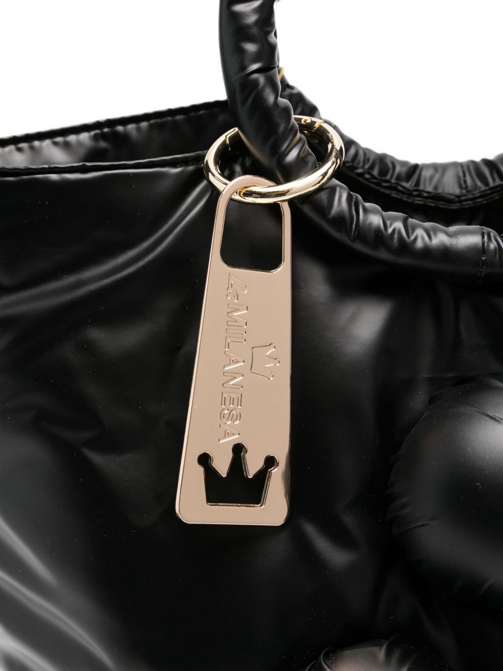 La Milanesa Klodiana padded circle-detail tote bag La Milanesa 