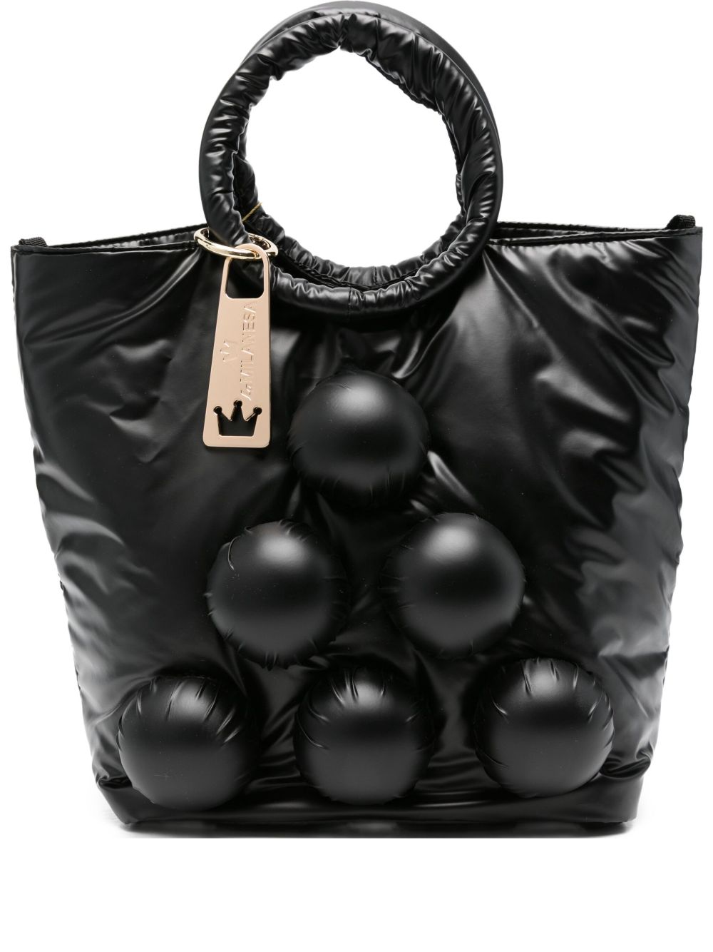 La Milanesa Klodiana padded circle-detail tote bag La Milanesa 